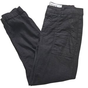 Frank & Eileen Jameson Utility Jogger Pant Black Size 2 Effortless Minimalist